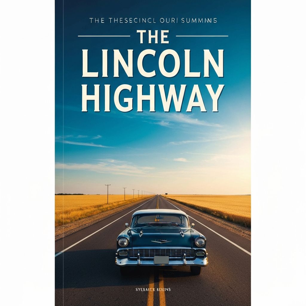 The Lincoln Highway by Amor Towles book cover