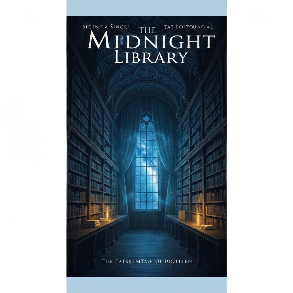 The Midnight Library by Matt Haig book cover