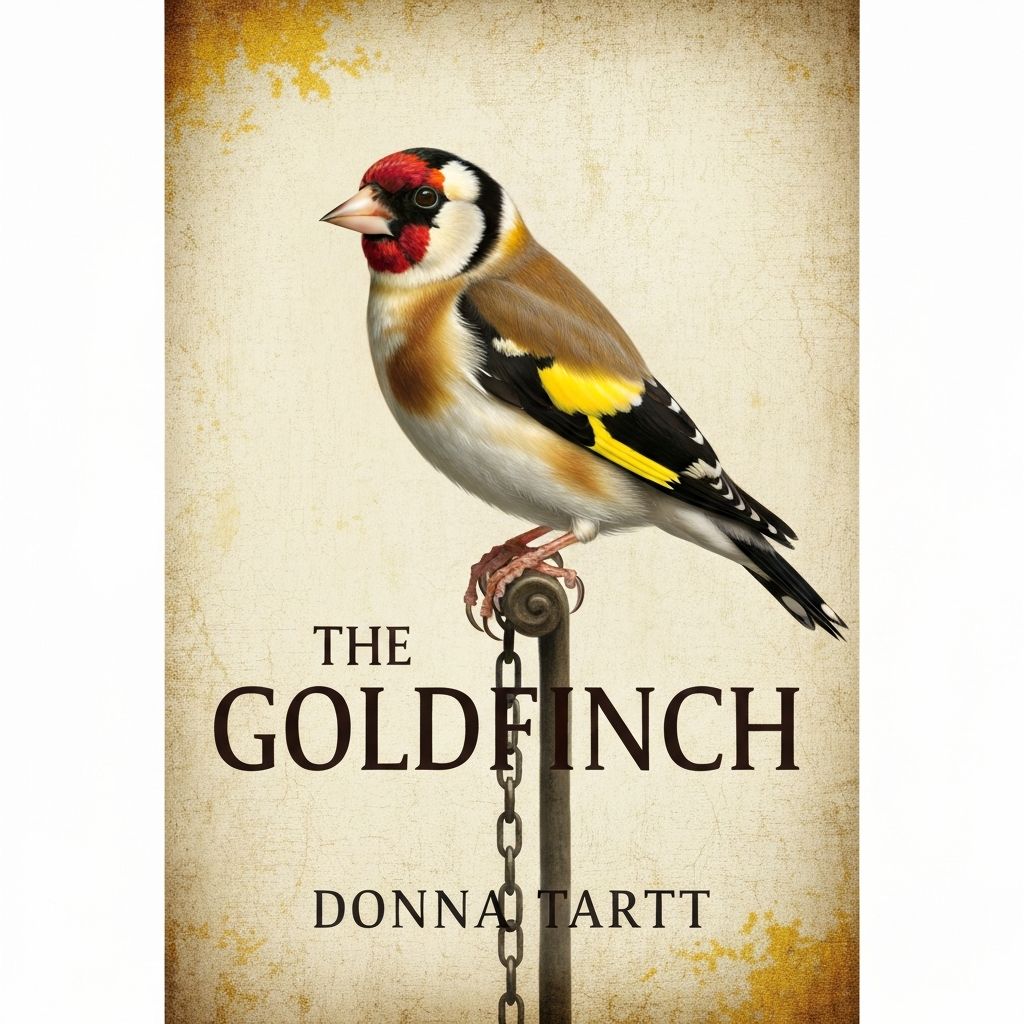 The Goldfinch by Donna Tartt book cover
